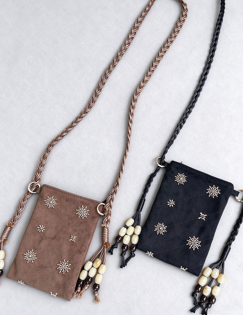 Vintage Beaded Floral Embroidered Mini - DippedShop Wholesale - #2083