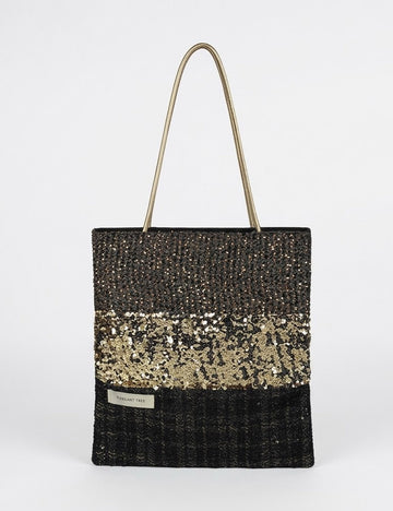 Sparkly Sequin Splicing Shoulder Tote Bag 6W10BBG1994