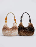 Cute Deer Pattern Flush Portable Shoulder Bag 6W10BBG1924