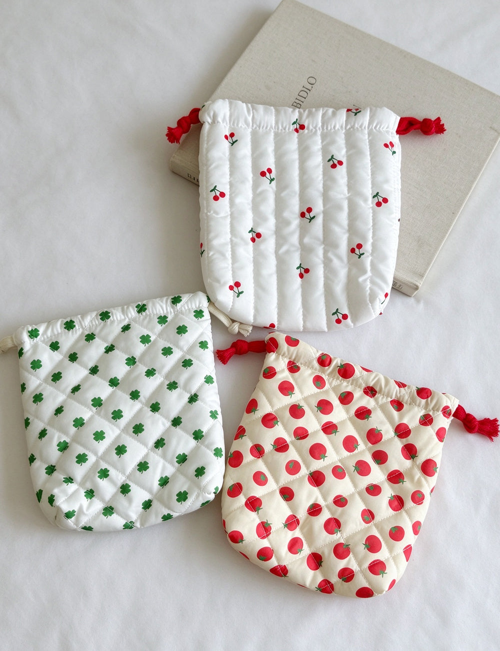 Quilted Shell Cosmetic Bag - DippedShop Wholesale - #6355
