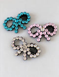 Rhinestone Bow Knot Hairpin - DippedShop Wholesale - #4051