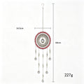 Multicolor Large Flower Wreath Crystal Sun Catcher 6H7HLS207