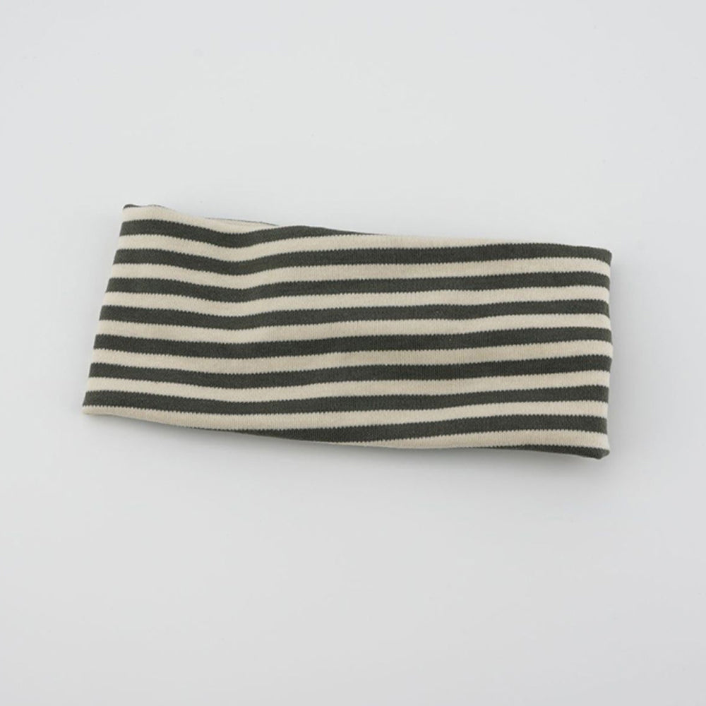 Retro Color Block Striped Wide Headband 6W6HBD408
