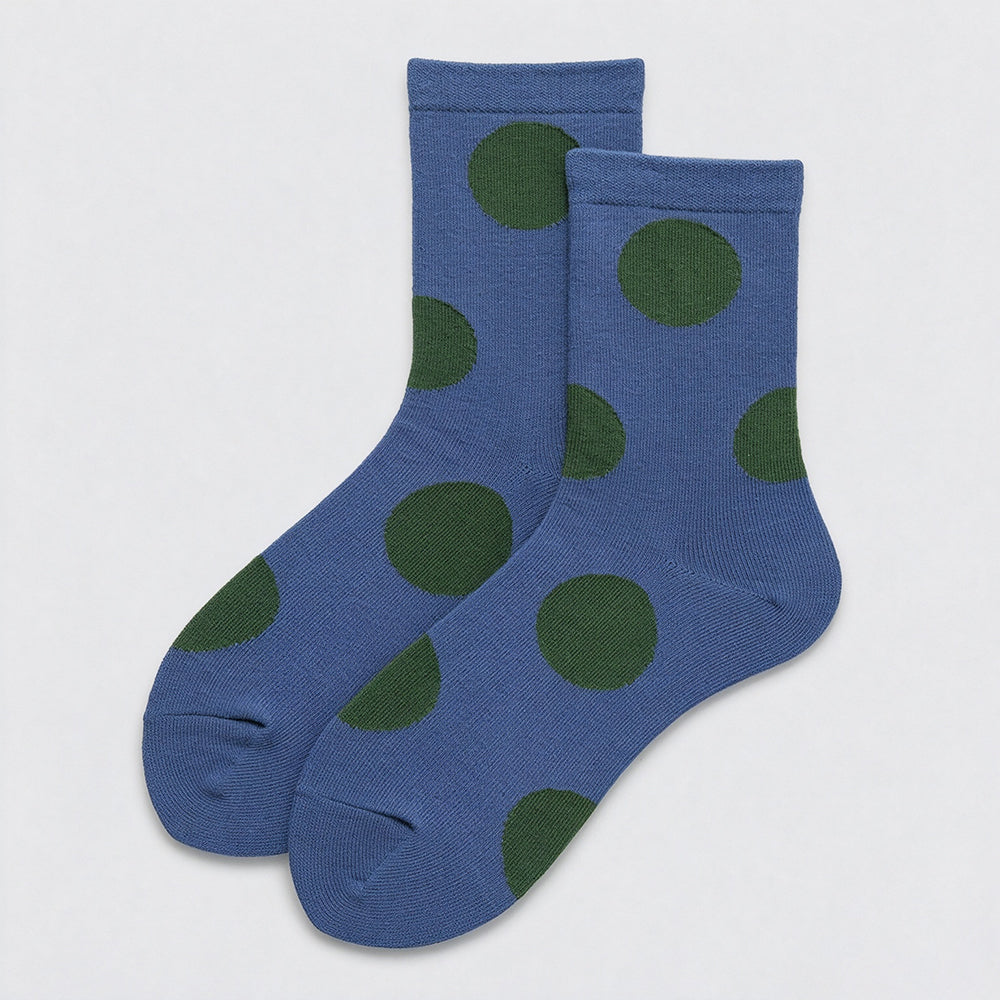 Polka Dot Crew Socks - DippedShop Wholesale - #2147
