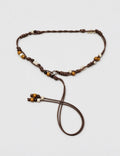 Boho-Style Handmade Weave Beaded Waist Belt 6W6JBT241