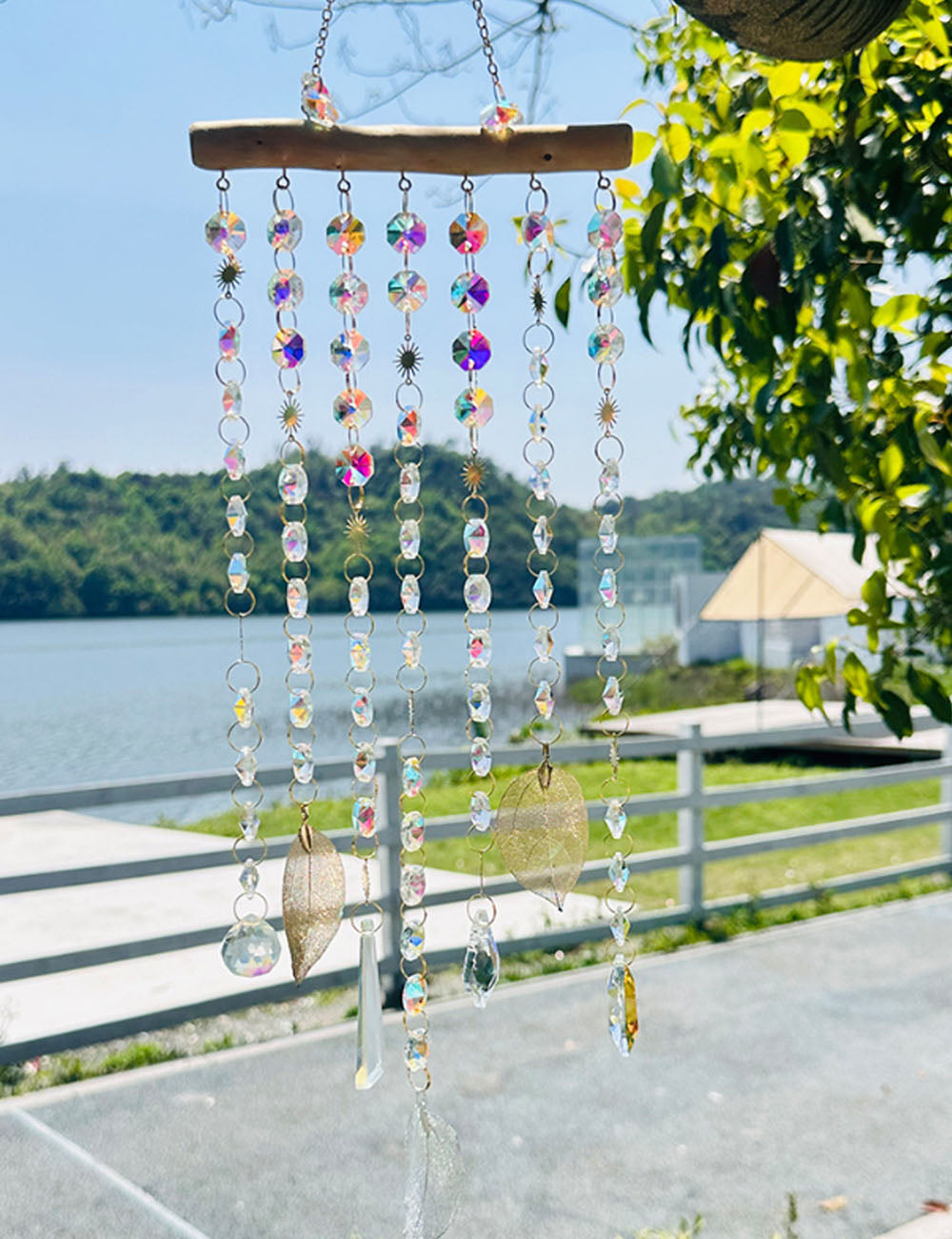 Crystal Tassel Hanging Suncatchers - DippedShop Wholesale - #4019