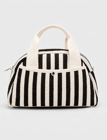 Stylish Striped Pattern Large Capacity Tote Bags 6W10BBG1938