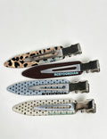 Vintage No Bend Acrylic Hair Clip 6W6HCP1256