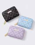 Trendy Bowknot Print Zipper Card Wallet 6S10BWB94