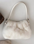 Fashion Fluffy Faux Fur Cloud Shoulder Bag 6W10BBG2395