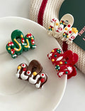 Christmas Day Style Weave Hair Claws 6W6HCP1694