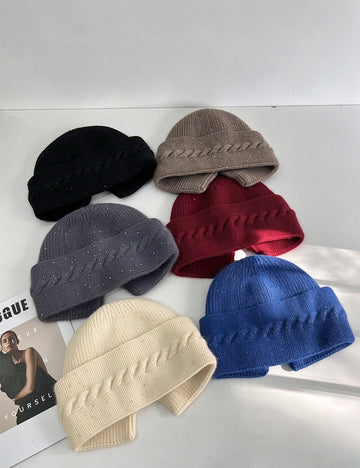 Chunky Cable Knit Beanie - DippedShop Wholesale - #9555