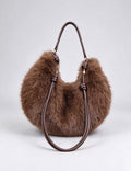 Fluffy Faux Fur Large Capacity Crossbody Bag 6W10BBG2387
