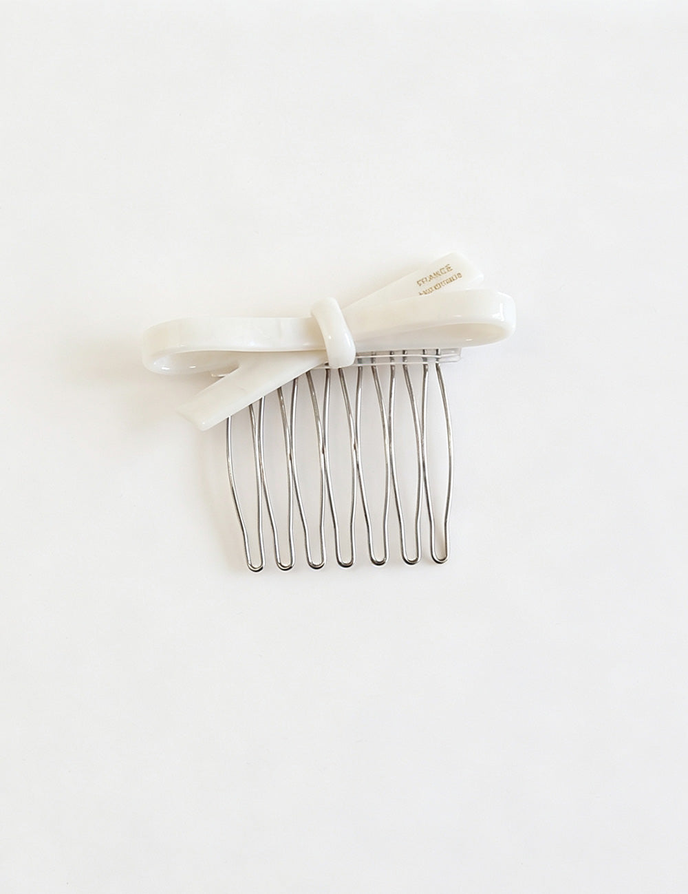 Cute 3D Bow Knot Clip Hair Comb 6W6HCP1259