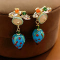 Strawberry Dangle Earrings - DippedShop Wholesale - #4979