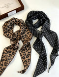 Vintage Leopard Print Silk Scarf 6W6NSI185