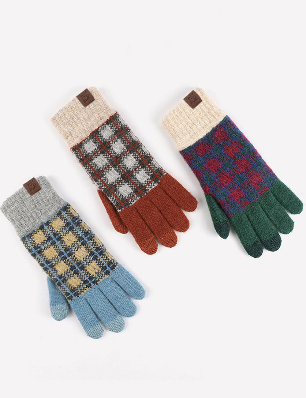 Knit Touchscreen Gloves - DippedShop Wholesale - #5251