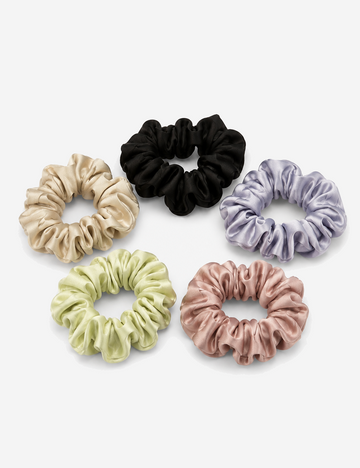 Simple Solid Color Ruffled Hair Scrunchies 6W6HSR327