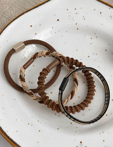 Retro Solid Color High Elastic Hair Tie MK2BLW6W6HHT23