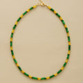 Beaded Choker Necklace - DippedShop Wholesale - #6659