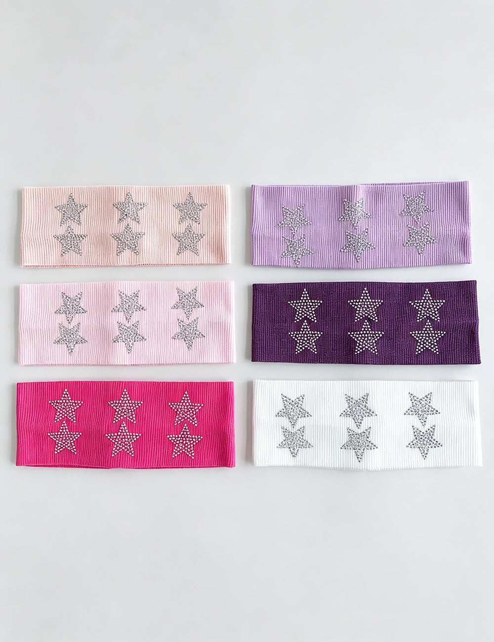 Rhinestone Star Knit Headband - DippedShop Wholesale - #9987