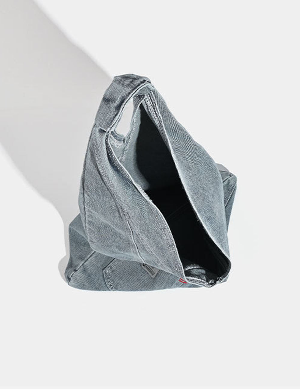 Washed Denim Large Capacity Handbag 6W10BBG1337