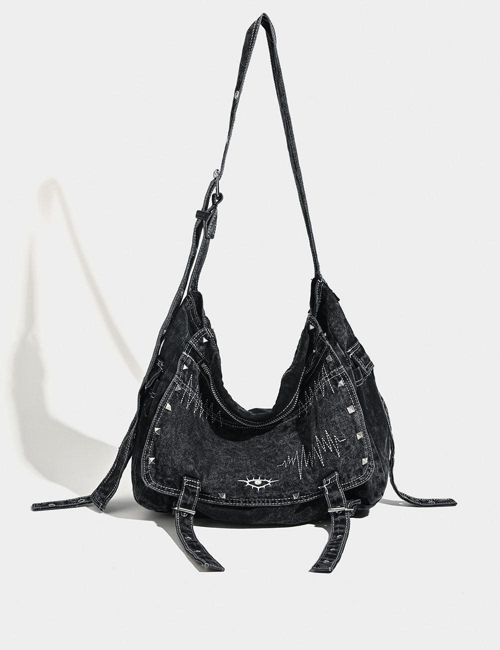 Denim Crossbody Bag - DippedShop Wholesale - #0435
