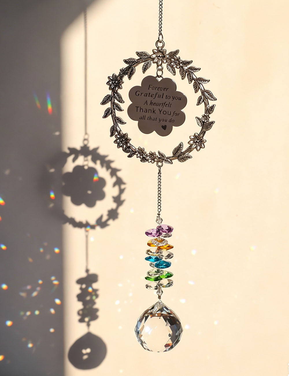Cute Puppy Pendant Irregular Crystal Hanging Suncatchers MK2CZAS6H7HLS57