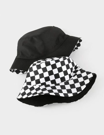 Foldable Reversible Bucket Hat - DippedShop Wholesale - #1875