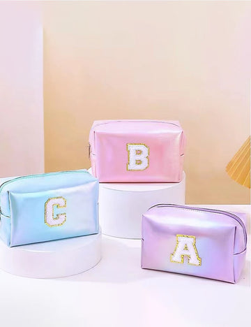 Embroidered Portable Makeup Bag - DippedShop Wholesale - #0787