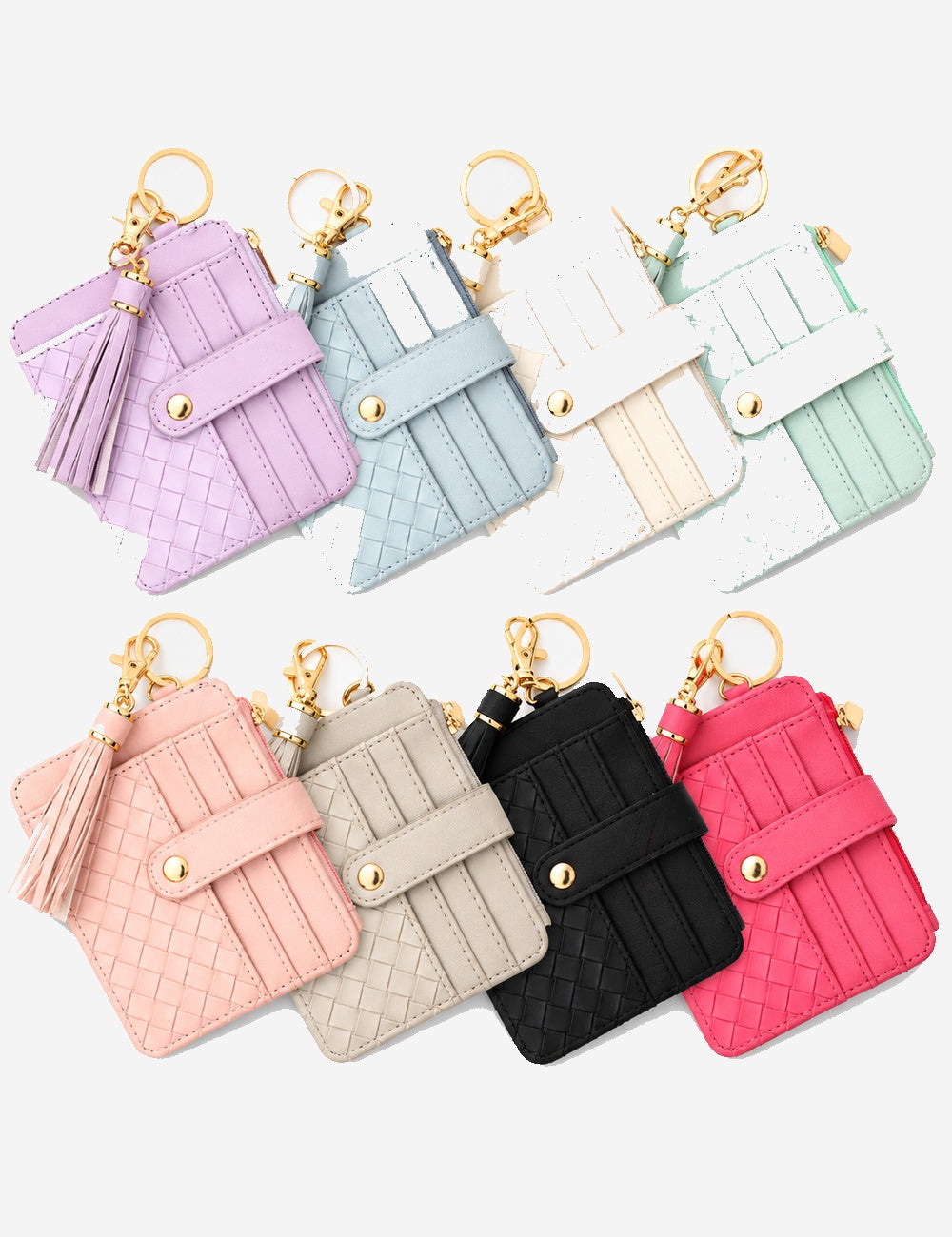Keychain Card Holder Wallet - DippedShop Wholesale - #3075