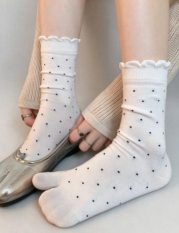 Split Toe Tabi Socks - DippedShop Wholesale - #1795