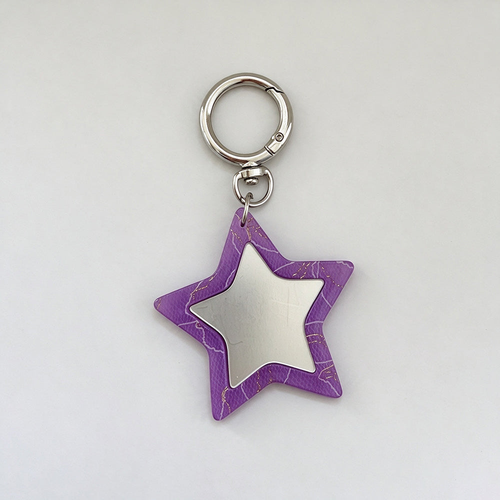 Cute Five-Point Star Mirror Pendant Bag Charm 6W10BBC860