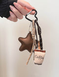 Vintage Star Pendant Keychain Bag Charm 6W10BBC350