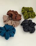 Retro Solid Color Stretchy Hair Scrunchies MK2BW6W6HSR52