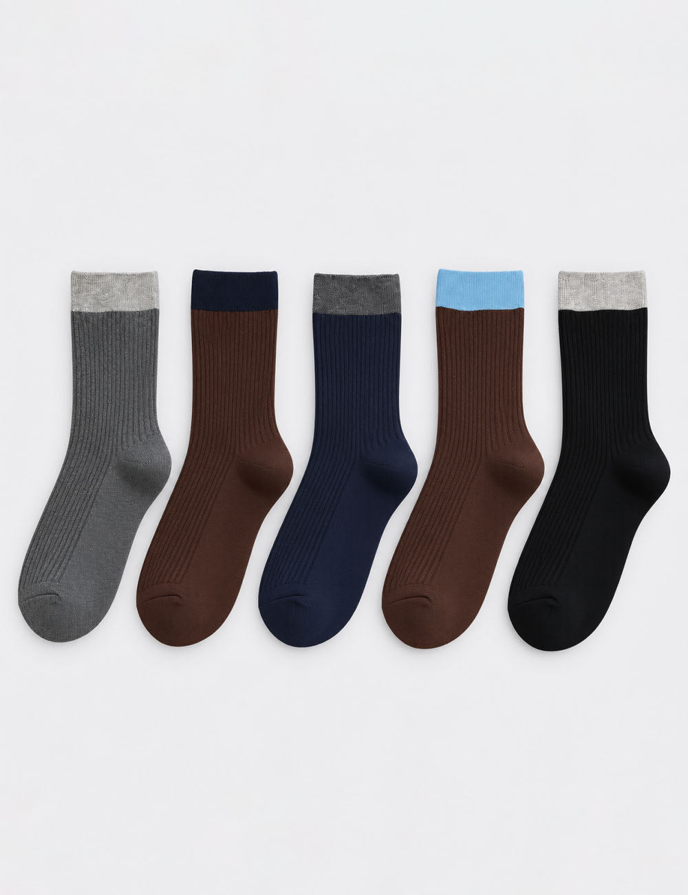 Striped Scrunch Socks - DippedShop Wholesale - #2675