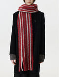 Stylish Color Block Striped Tassel Scarf 6W6NSW294