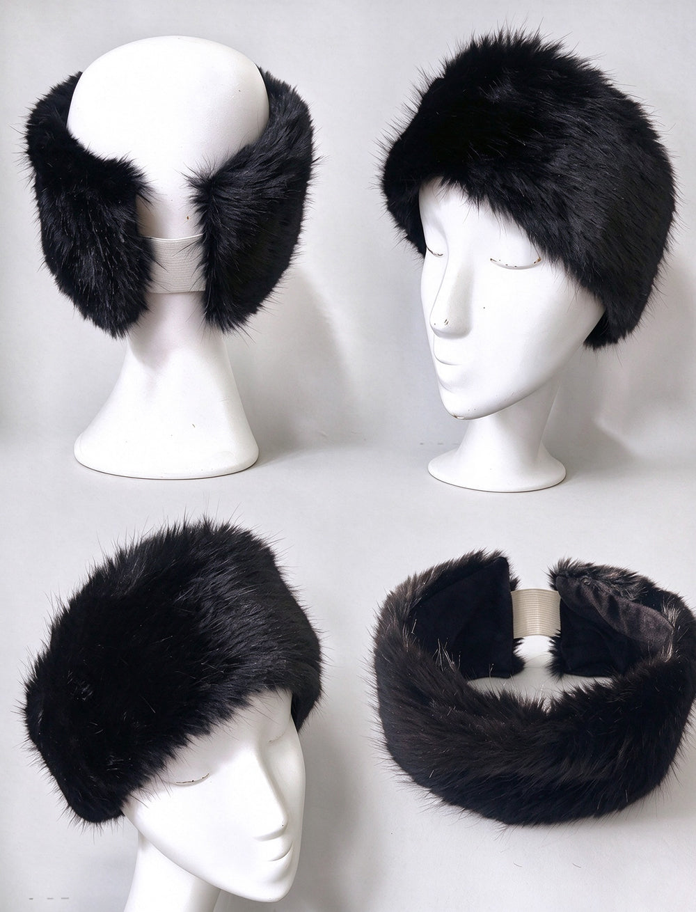 Faux Fur Headband Earwarmer - DippedShop Wholesale - #5507
