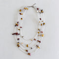 Gemstone Beaded Necklace - DippedShop Wholesale - #9907