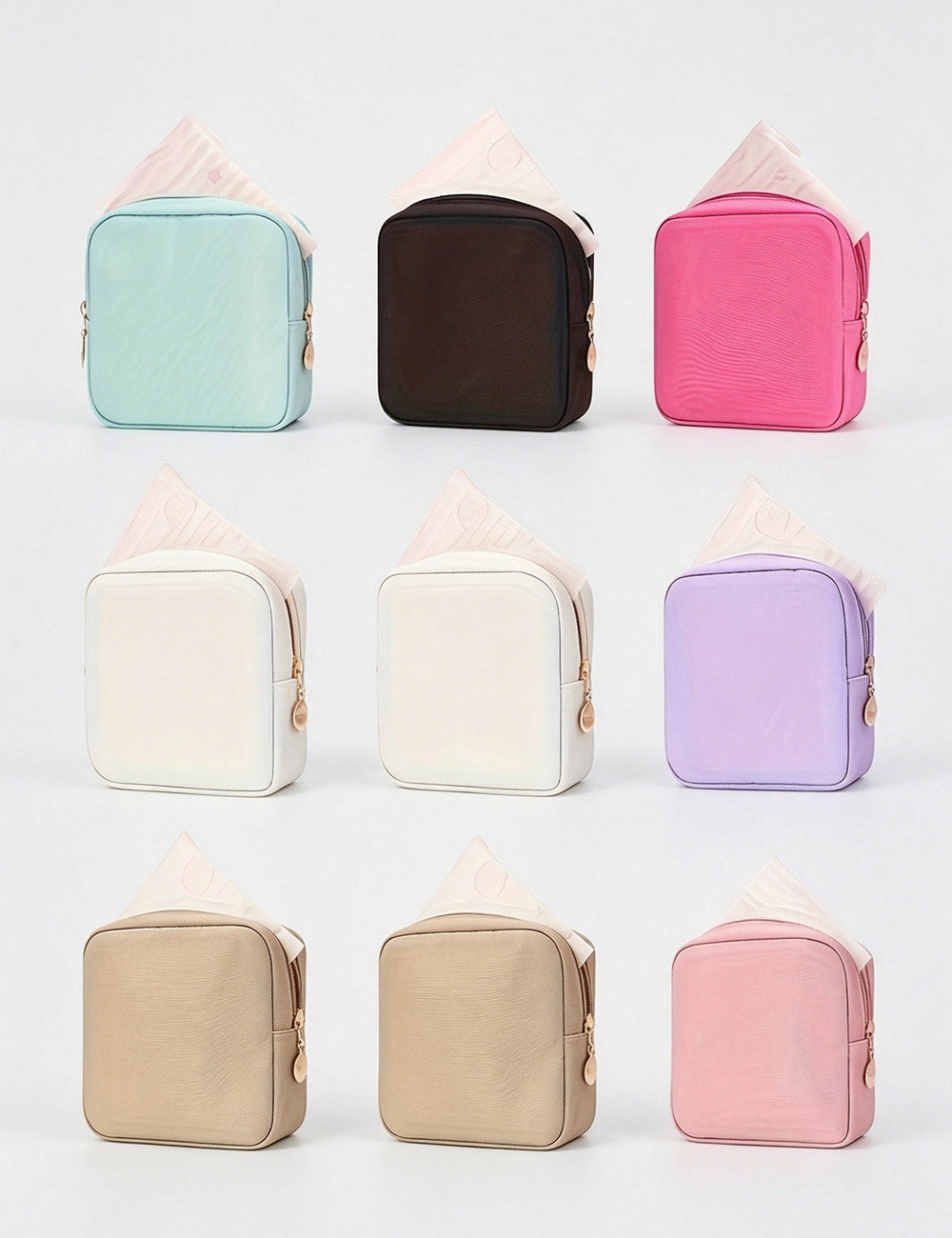 Square Portable Mini Storage Bag - DippedShop Wholesale - #6131