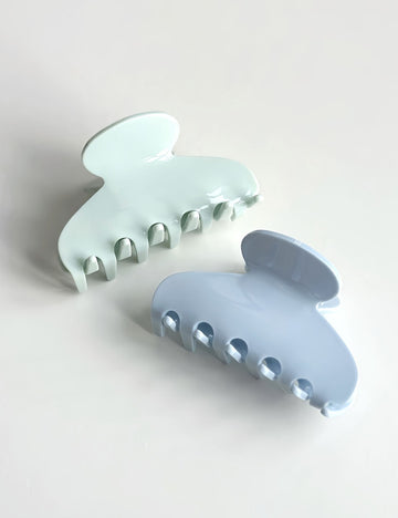 Fresh Solid Color Meduim Acetate Hair Claw 6W6HCP1284