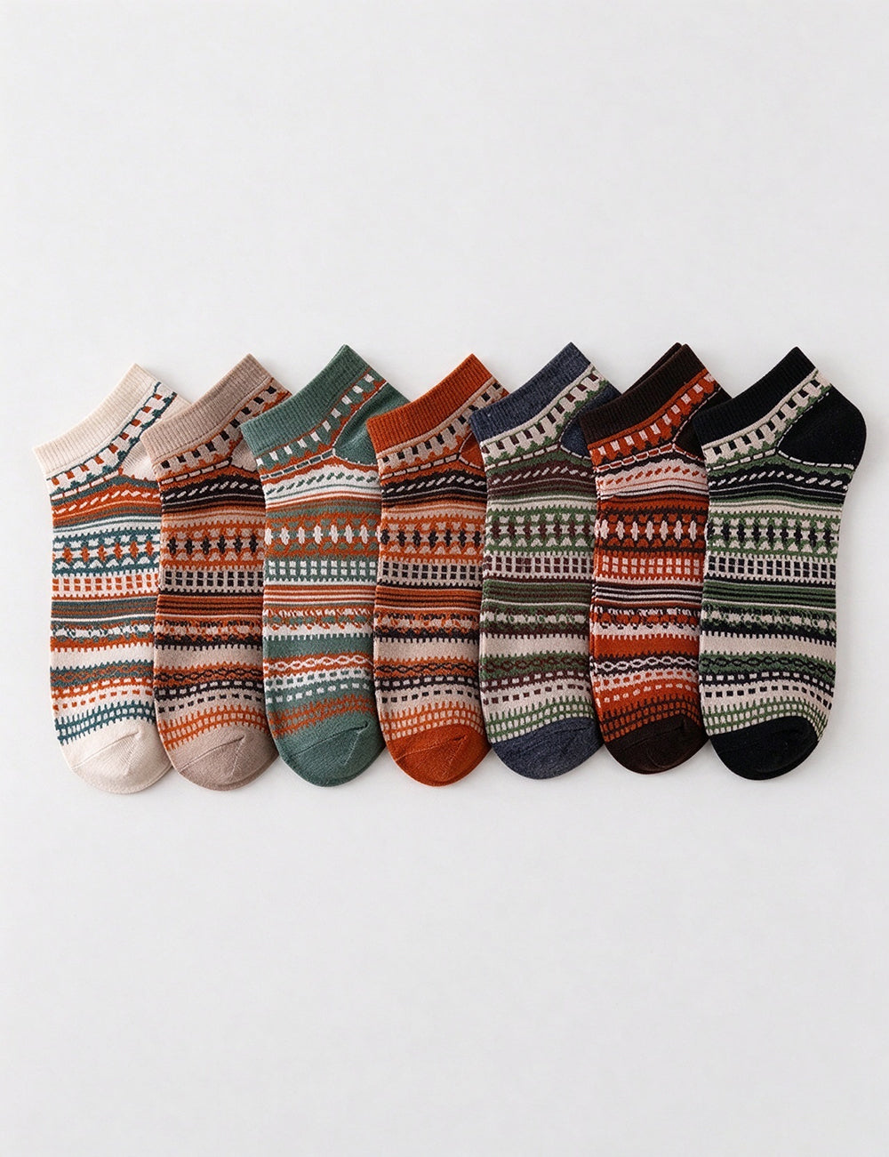 Ethnic Style Color Block Thick Socks 6W8FSO1004