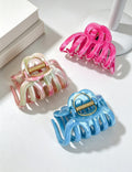 Simple Large Octopus Strong Hold Hair Claw 6W6HCP1664