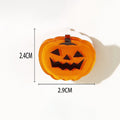 Funny Halloween Ghost Pumpkin Hair Claw 6W6HCP1318