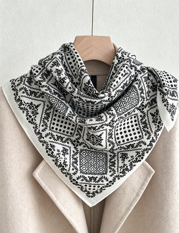 Square Silk Scarf - DippedShop Wholesale - #8403