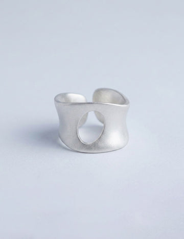 Hollow Wide Open Ring - DippedShop Wholesale - #2931