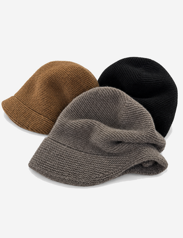 Minimalist Solid Color Angora Knit Beanie 6W6HAT718
