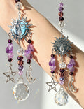 Celestial Moon Crystal Suncatcher - DippedShop Wholesale - #1555