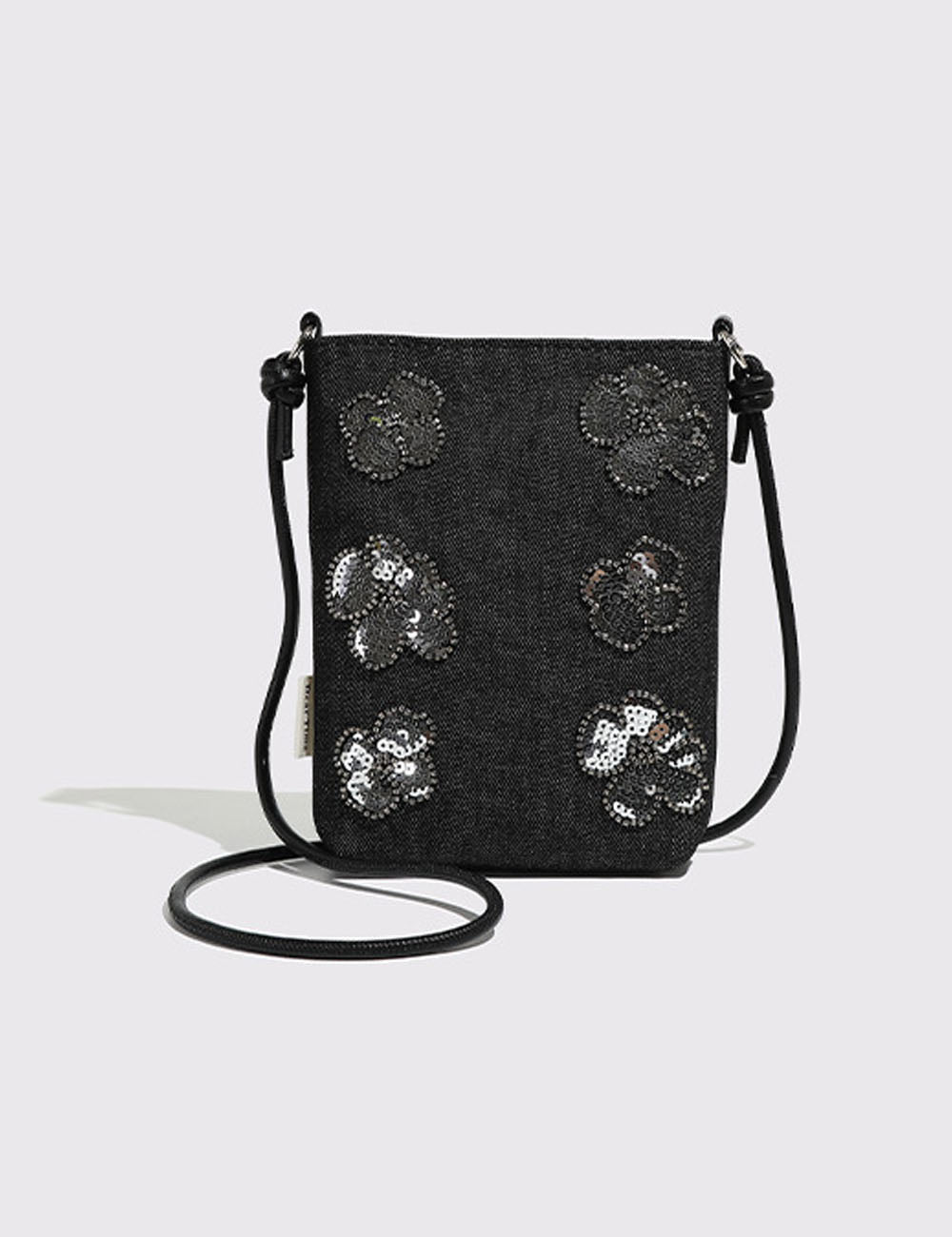 Vintage Sequin Embroidery Crossbody Bag 6W10BBG1334
