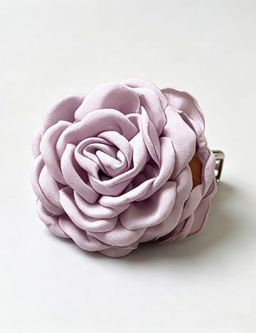 Cute Hawaiian Rose Flower Hair Claw Clip 6W6HCP1251